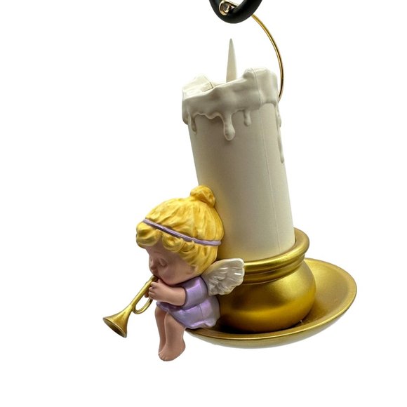 Hallmark 2020 Angelic Candlelight Light Motion Christmas Tree Decor Ornament - Picture 7 of 8